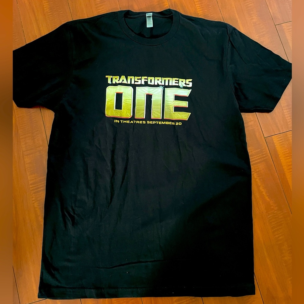 Transformers ONE t-shirt (used for the Promo of the movie) new shirt!